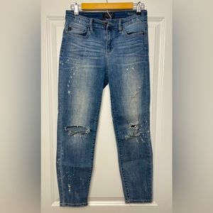 Distressed Judy Blue Jeans Size 7/28